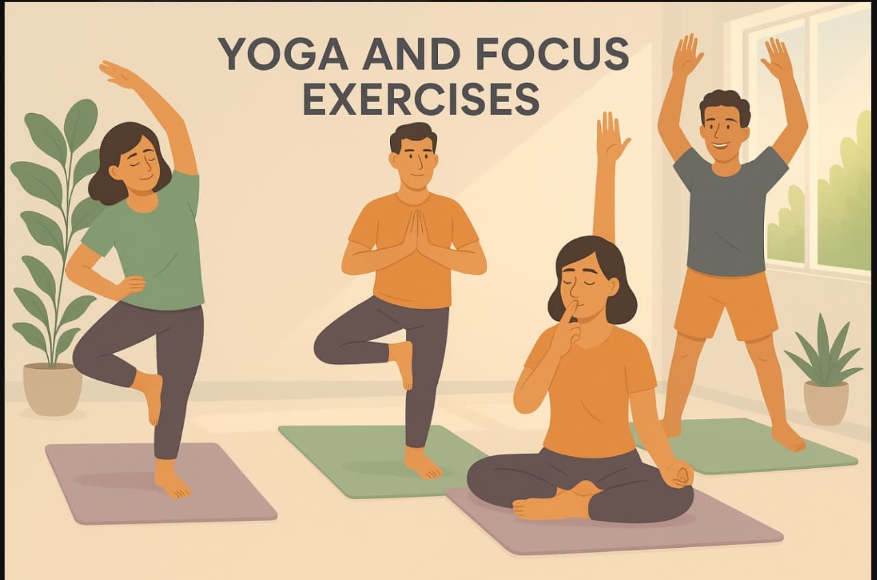 Yoga and Exercises Students Should Do to Increase Focus