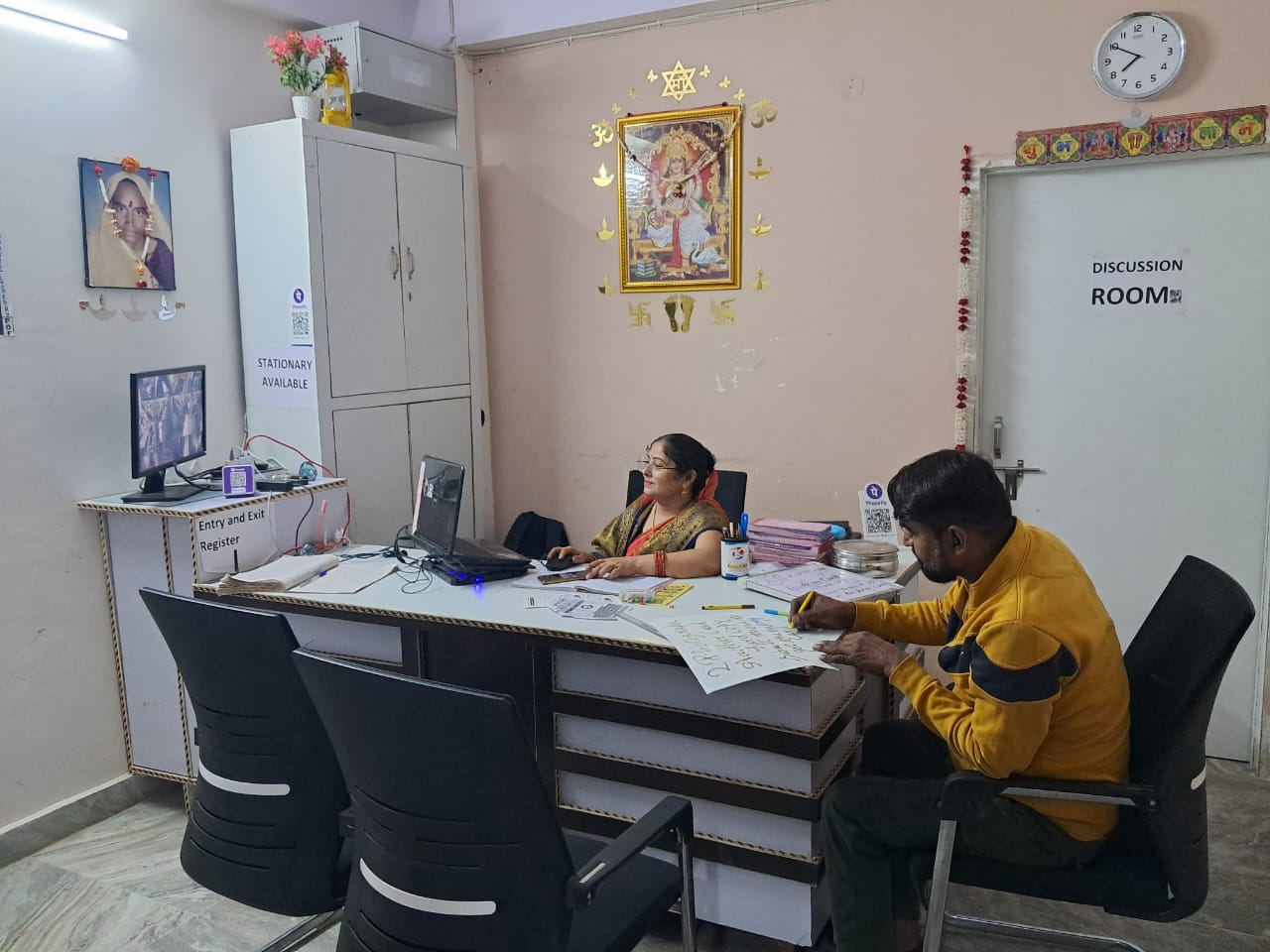 Shanti Library Interior 1